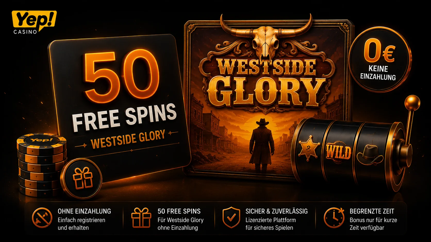 Westside Glory Free Spins Casino